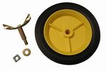 Rolling Magnetic Sweeper Replacement Wheel and Assembly