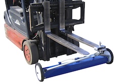 Forklift Magnetic Sweepers