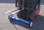 Forklift Magnetic Sweeper